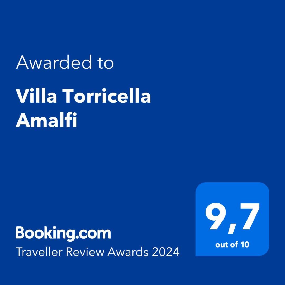 Villa Torricella Амалфи Екстериор снимка